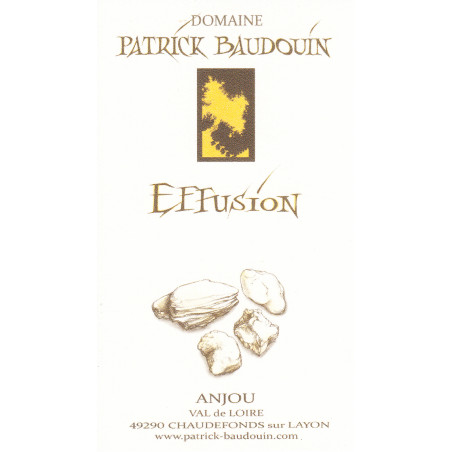 Patrick Baudouin Anjou blanc Effusion 2022