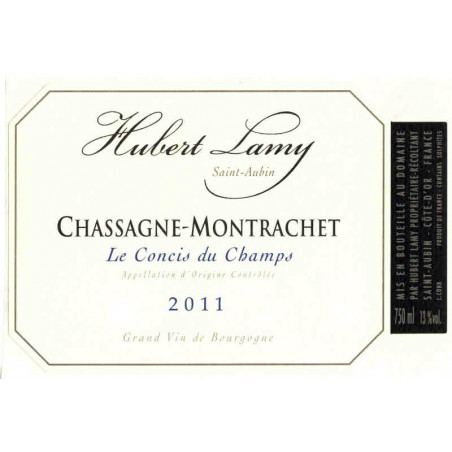 Domaine Hubert Lamy Chassagne Montrachet Concis du Champs 2022