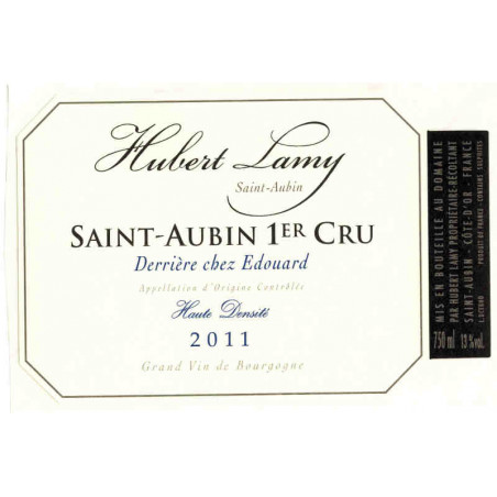 Domaine Hubert Lamy Saint Aubin 1er cru "Derrière chez Edouard" Haute densité 2022