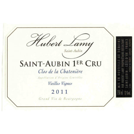 Domaine Hubert Lamy Saint Aubin 1er cru Clos de la Chatenière 2018 Magnum