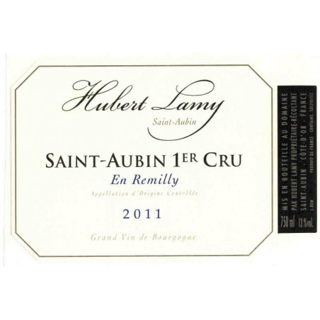 Domaine Hubert Lamy Saint Aubin 1er cru En Remilly 2018 Magnum