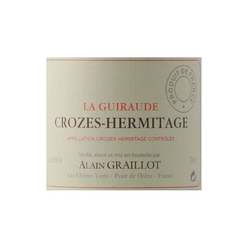 Domaine Alain Graillot Crozes Hermitage rouge La Guiraude 2023