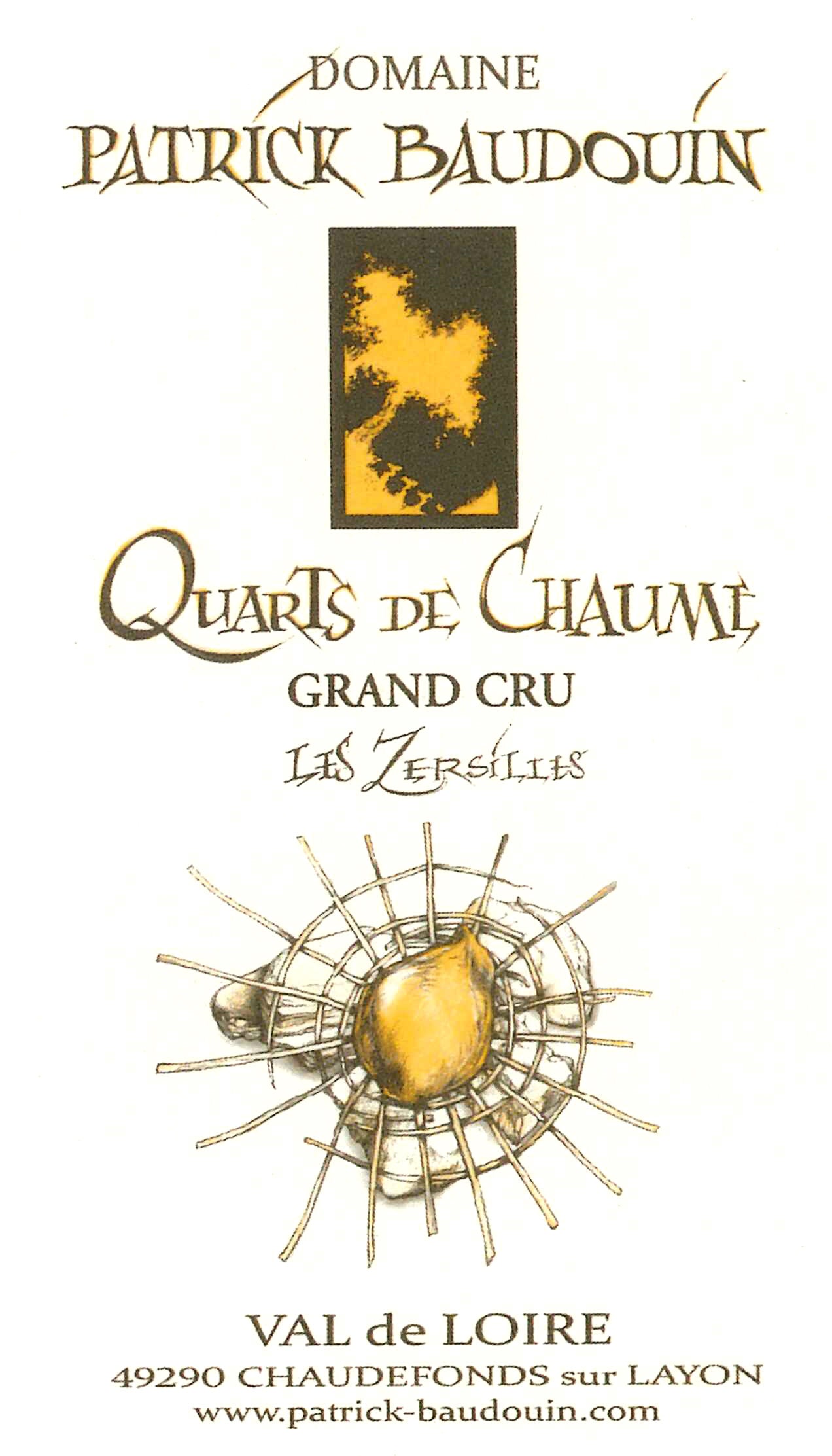 Patrick Baudouin Quarts de Chaume Les Zersilles 2017